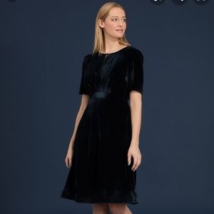 Emily and Fin Anabel Velvet dress